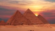 Beautiful-Sunset-View-OF-The-Egyptian-Pyramids